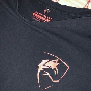 Alphalete medium T-shirt.